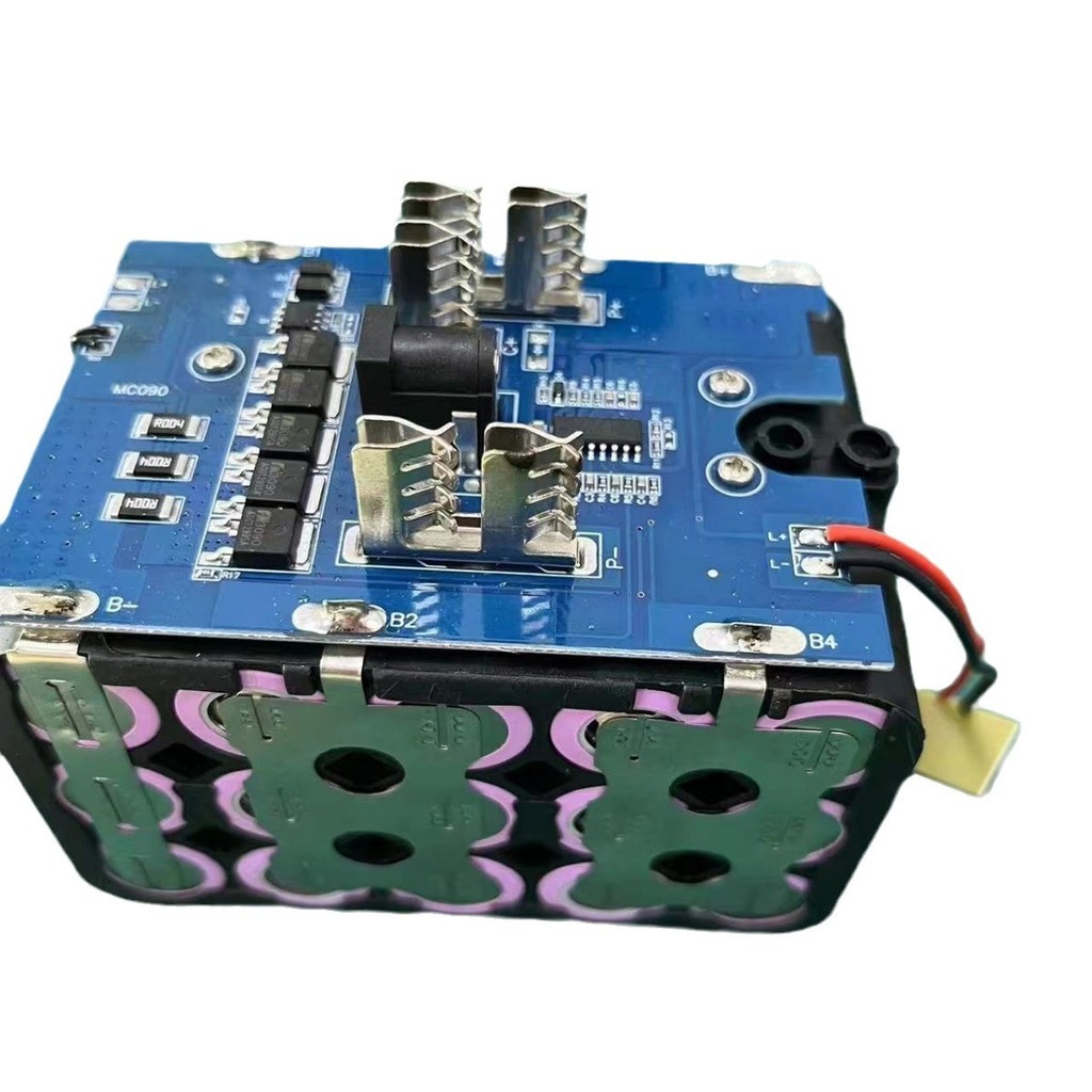 BMS บอร์ดป้องกันแบตเตอรี่ Li-ion 5S (21V) เซลล์ 18650 และออกแบบให้ใช้กับแบตเตอรี่เครื่องมือไฟฟ้าทรง Makita